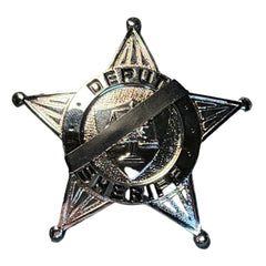 Badgeart Perfect Fit Mourning Bands 1/2" for 30-41 mm Wide Badges - Custom Cut Welded Flat Back