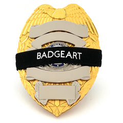 Badgeart Personalized Imprinted Black Mourning Bands: A Timeless Tribute to Fallen Heroes 1/2 Inch