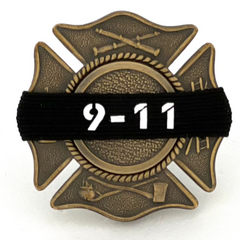 Badgeart_ 9-11 Mournng Band for Firefighters