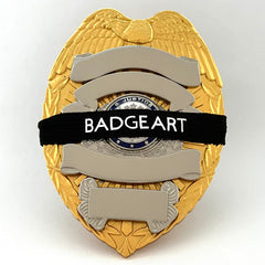 Personalized Custom (10 Pcs) Imprinted Mourning Bands