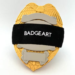 Personalized Badgeart Black Mourning Bands: A Timeless Tribute to Fallen Heroes 1 Inch