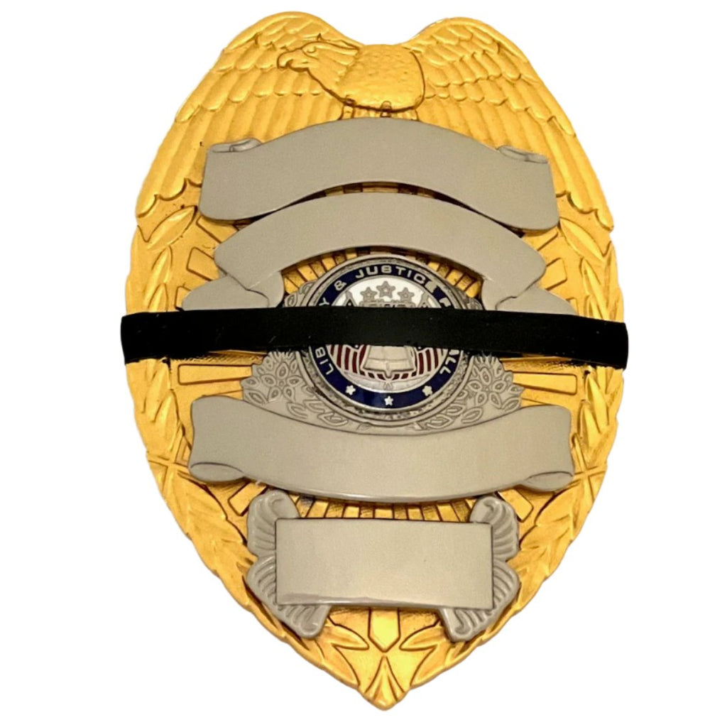 badgeart 1/4 inch silicone black mourning band for police firefighters ems agents officers others