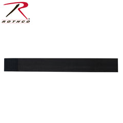 Black 2 inch mourning arm band with hook and loop offered by mourningbands.org
