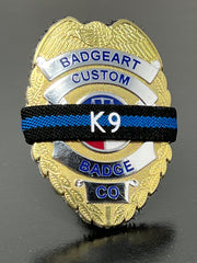 Badgeart K9 Mourning Band thin blue line 5