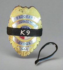 Badgeart K9 Mourning Bands reversable thin blue line