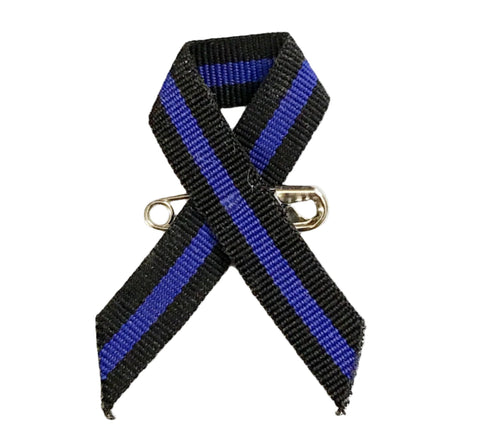 Badgeart_Thin_Blue_Line_Lapel_Ribbon_with_safety_Pin