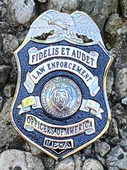 “Fidelis Et Audet” the law enforcement officers of America are Faithful and Courageous Badge.