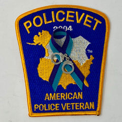 Deputy Sheriff's PTSD Awareness Pin and Ribbon