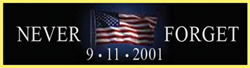 Forget 9-11-2001 Memorial Commendation Bar
