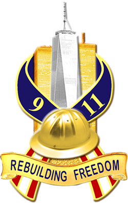Rebuilding Freedom Iron Workers 9/11 Pin