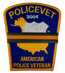 iSTOP GUN VIOLENCE Awareness / Mourning Bar Memorial Badge Cover for Cloth Insignia on Policevets patch