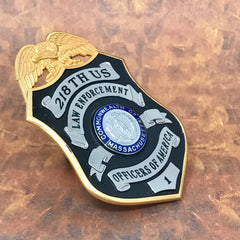 218thUS Law Enforcement Officers of America LEOSA Badge