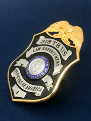 218thUS Law Enforcement Officers of America LEOSA Badge