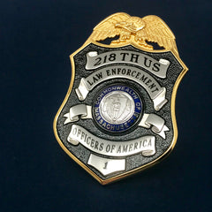 218thUS Law Enforcement Officers of America LEOSA Badge