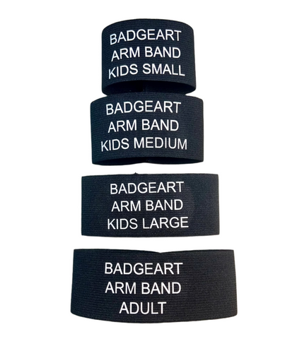 Badgeart_Personalized_Arm_Mourning_Band__2_inch_Brassard_Memorial and sport band in 4 custom sizes 