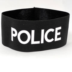 Badgeart Personalized_Arm_Mourning_Band_ 2 inch Brassard POLICE