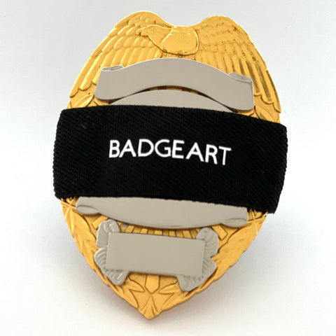 Personalized Badgeart Black Mourning Bands: A Timeless Tribute to Fallen Heroes 1 Inch