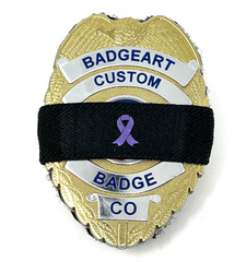 Badgeart Occupational Cancer Awareness Mourning Bands