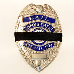 Bail Enforcement Officer Badge Memorial Badge Sil-Tone