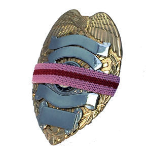 Thin Red Line Pink Cancer Awareness / Mourning Band