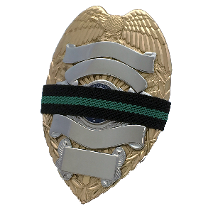 Thin Green Line Mourning Bands