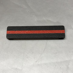 Thin Red Line Mourning Bar Shroud Badge Cover for cloth and Vinyl Badges
