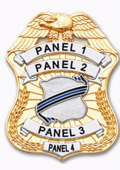 American Police Veteran Memorial Badge