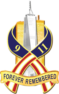 Forever Remembered 9/11 Pin