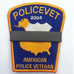 Mourning Band Memorial Badge Cover for Cloth Badges and Patches