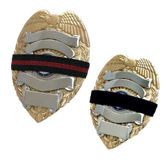 Thin Red Line Mourning Band Half Inch