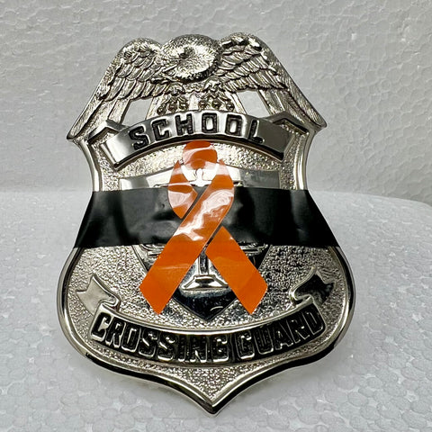 Stop Gun Violence School Crossing Guard Display Badge