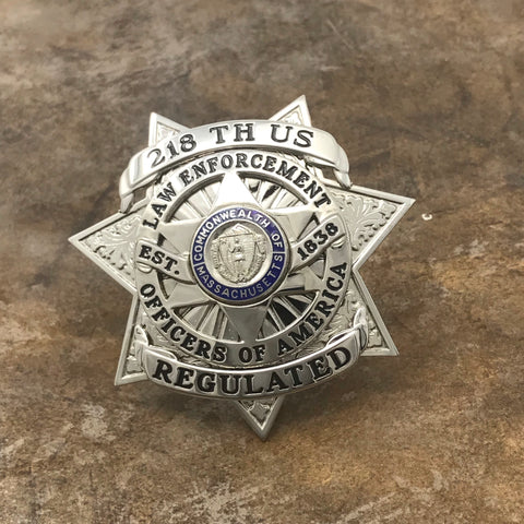 Law Enforcement Officers Of America 218th US Regulated Badge